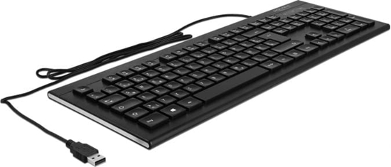 Picture of Delock USB Keyboard wired 1.5 m black (Water-Drop)