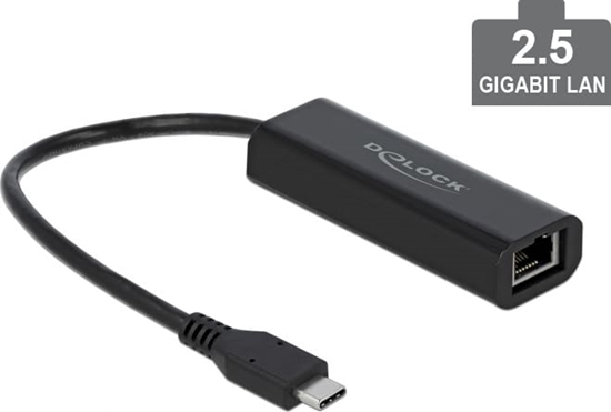 Picture of Delock USB Type-C™ Network Adapter 2.5 Gigabit LAN 1 x RJ45