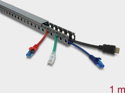 Attēls no Delock Wiring Duct 30 x 30 mm - length 1 m grey
