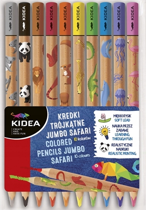 Attēls no Derform KREDKI OLO 10KOL JUMBO TROJ DERF KIDEA WB