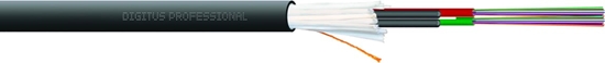 Изображение Digitus Installation Cable Indoor/Outdoor A/I-DQ (ZN) BH 50/125 ? OM3, 48 fibers, CPR Dca, LSZH