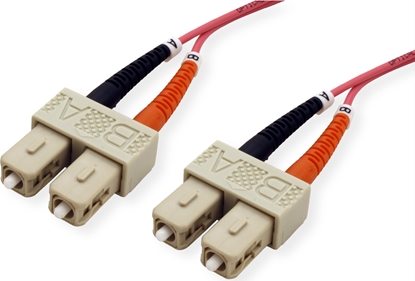 Attēls no Divers Quality LWL-Kabel duplex 50/125µm OM4 SC/SC, 3 m