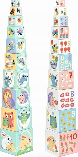 Picture of Djeco DJECO Piramind i blokeli BabyBloki, DJ06103