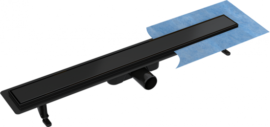 Изображение Dušas kanāls universāls DUO 600, melns VOGI