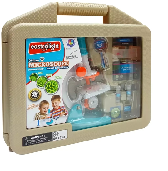 Picture of Eastcolight Microscope Deluxe set 200/600/1200