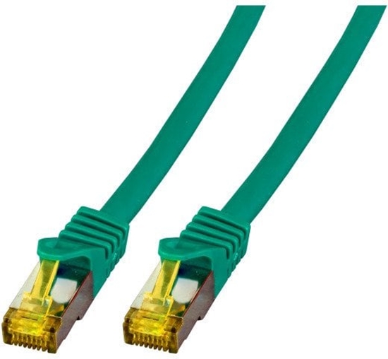 Picture of EFB RJ45 Patch Cable S/FTP, Cat.6A, LSZH, Cat.7 RohCable, 25m, green (MK7001.25GR)