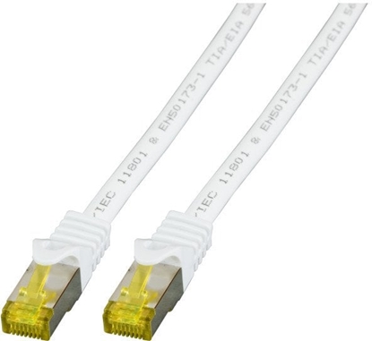 Picture of EFB RJ45 Patch Cable S/FTP, Cat.6A, LSZH, Cat.7 RohCable, 25m, white (MK7001.25W)