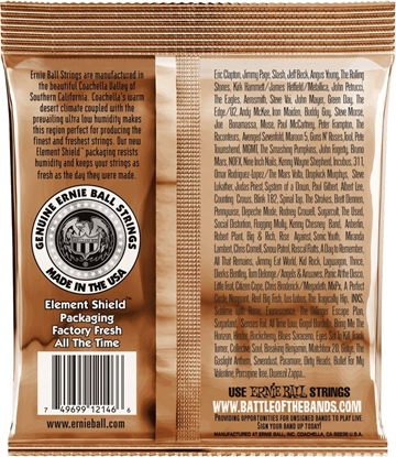 Picture of ERNIE BALL 2146 Earthwood Phosphor Bronze Medium Light - Stal Struny do gitary akustycznej