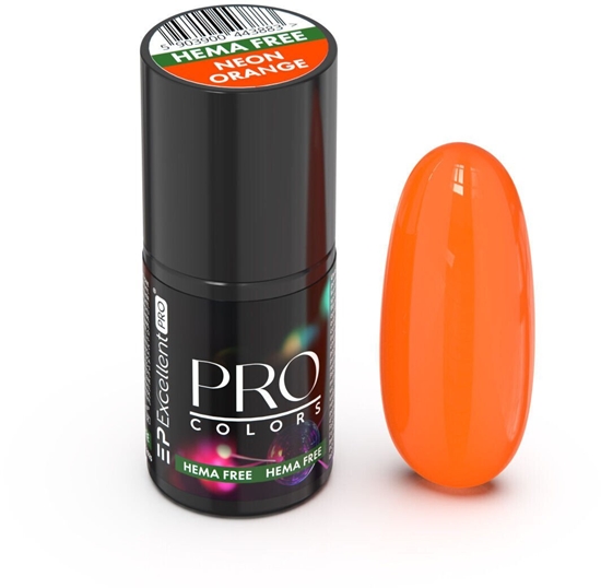 Picture of EXCELLENT PRO_Pro Colors Hema Free lakier hybrydowy 25 Neon Orange 7g