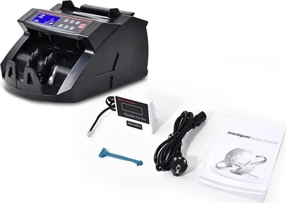 Picture of Extralink | Profesjonalna liczarka nominaowa do banknotów | pienidzy zliczarka UV MGF czarna