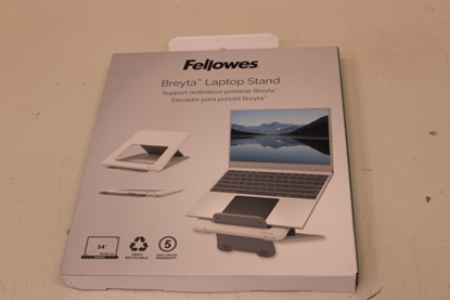 Picture of Fellowes SALE OUT. Laptop Stand Breyta, white | | Laptop Stand | Breyta | DAMAGED PACKAGING, SCRATCHES ON SIDE | White | 235 x 268 x 14 mm