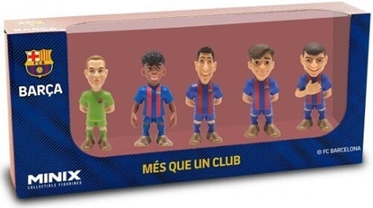 Изображение Figurka Minix 5-PACK 7 CM - FC BARCELONA V2