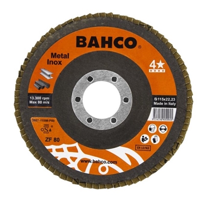 Изображение Flap disc FLAT INOX+Fe T42 P40 125x22.23mm