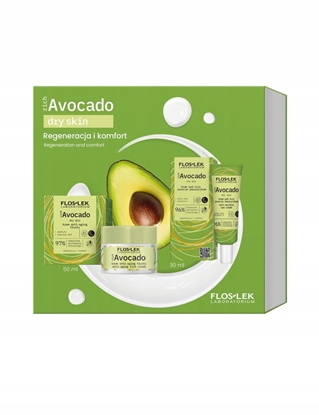 Attēls no Flos Avocado Zestaw pielgnacyjny do twarzy