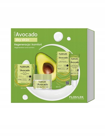 Picture of Flos Avocado Zestaw pielgnacyjny do twarzy