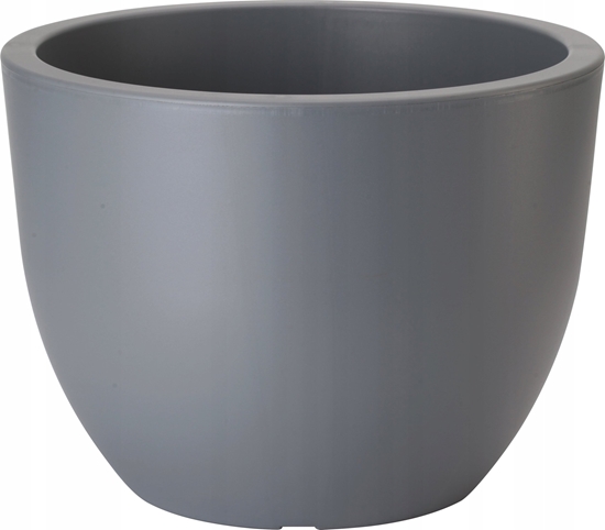 Picture of Form-Plastic Doniczka okrga Muna 2731-014, Kolor Antracyt, Form-Plastik, Wymiary 34.50x26 cm