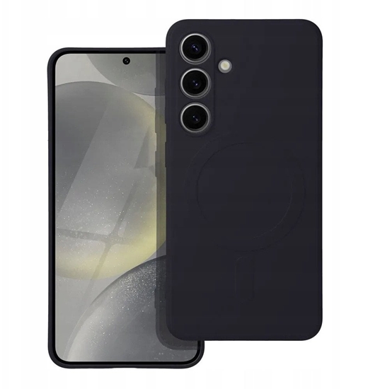 Picture of Futera SILICONE MAG COVER kompatybilny z MagSafe do SAMSUNG A56 czarny