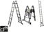 Picture of G21 G21 Drabina teleskopowa aluminiowa GA-TZ12-3,8 M