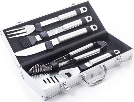 Изображение G21 Zestaw narzdzi do grilla G21, 5 szt. - aluminiowa obudowa