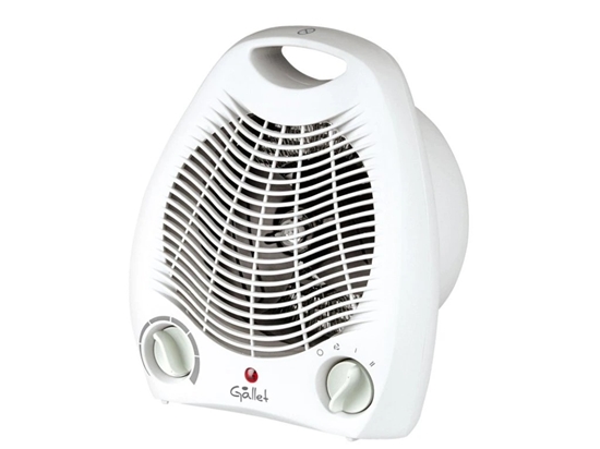 Picture of Gallet Heater with Adjustable Thermostat | GALH500 | Fan heater | 200 W | Number of power levels 2 | White