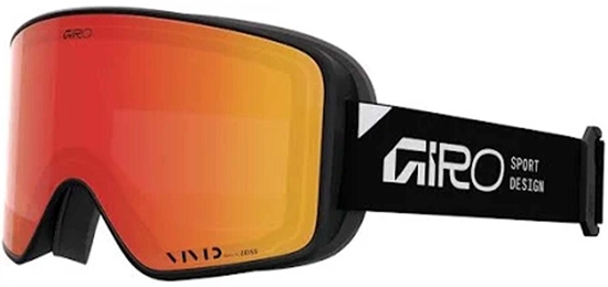 Picture of Giro Gogle zimowe GIRO METHOD BLACK STACKED (Cylindrical) (Lustrzana szyba kolorowa VIVID-Carl Zeiss EMBER 19-42% S2 + Lustrzana szyba kolorowa VIVID-Carl Zeiss INFRARED 43-79% S1)