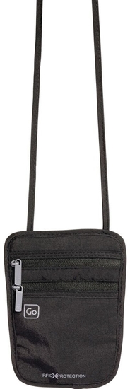 Picture of GoTravel Passport Pouch RFID -RFID-protected passport bag
