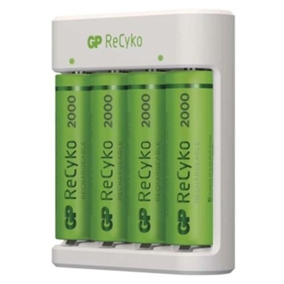 Picture of GP B51414 USB Battery Charger 4 x AAA 2000mAh