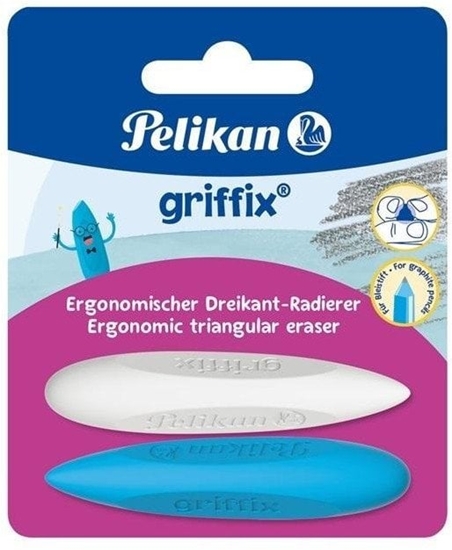 Picture of Griffix gumka 2szt EDUKAMP