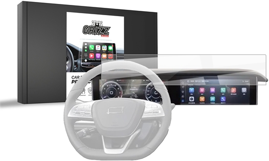 Изображение GrizzGlass Folia ceramiczna CarDisplay Protection do Bestune T77 12,3" (2025)