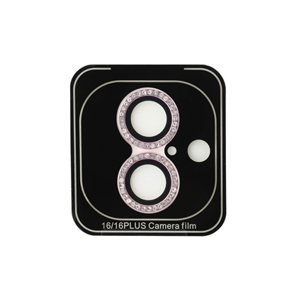 Picture of Guess Fixed Glliter Protective Lens for Apple iPhone 16/16 Plus