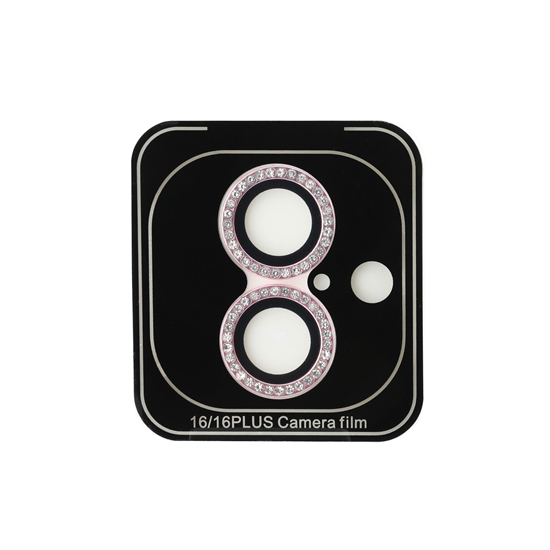 Picture of Guess Fixed Glliter Protective Lens for Apple iPhone 16/16 Plus