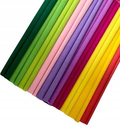 Attēls no Happy Color Bibua marszczona 25x200cm mix 10 rolek