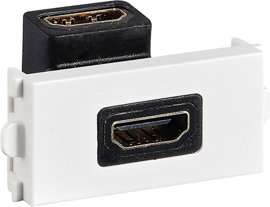 Picture of HDMI montāžas modulis, balts, Value