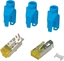 Picture of Hirose TM31 Stecker geschirmt, Tülle blau, 50 Stück