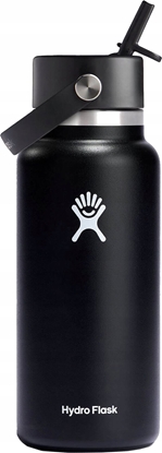 Picture of Hydro Flask Hydro Flask Wide Mouth Flex Straw Cap Black 32oz czarny