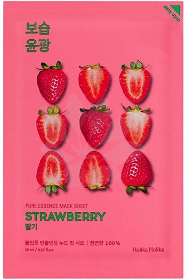 Изображение Holika Holika Pure Essence Mask Sheet- Strawberry 1szt
