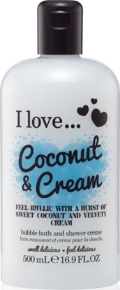 Изображение I love Krem pod prysznic i do kpieli Coconut & Cream 500ml