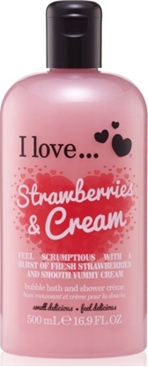 Изображение I love Krem pod prysznic i do kpieli Strawberries 500ml