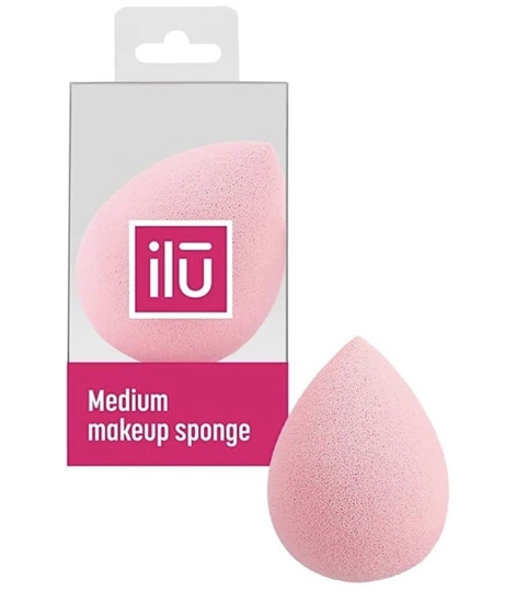 Изображение Ilu Medium Makeup Sponge Pink