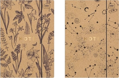 Attēls no Interdruk Teczka z gumk A4+ HS Kraft (10szt)