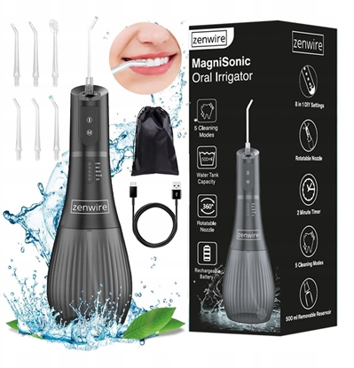 Picture of Irygator Przenony Bezprzewodowy Dentystyczny do Zbów Jamy Ustnej 500 ml