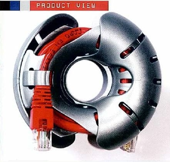 Picture of Kabeļu kārtotājs Easy Loop Card with Peg hole, melns