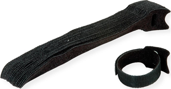 Изображение Kabeļu saite , 20 gab.kompelktā, melns, 15 cm, Value