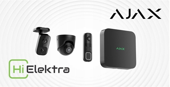 Picture of Kamera IP Ajax Kamera HL - kopuka TurretCam (5 Mp/4 mm) (8EU) - white