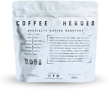 Attēls no Kawa ziarnista Coffee Heroes Etiopia Uraga 250g