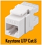Picture of Keystone modulis CAT6 UTP lieto ar SS-1xRJ45-PR vai SS-2xRJ45-PR
