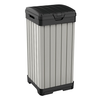 Изображение Keter Rockford Refuse Bin atkritumu tvertne 125L pelēka 29205944