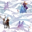 Picture of Kids at Home Kids at Home Tapeta Frozen Scene, fioletowa