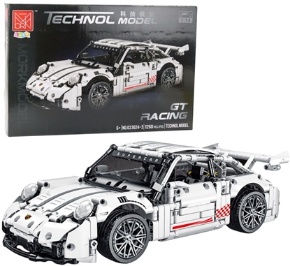 Attēls no Klocki Konstrukcyjne Samochód GT Racing Biay 1:14 1268 el. EDUKAMP