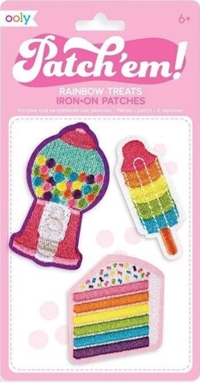 Picture of Kolorowe Baloniki Naprasowanki Patch Em - Tczowe Przysmaki